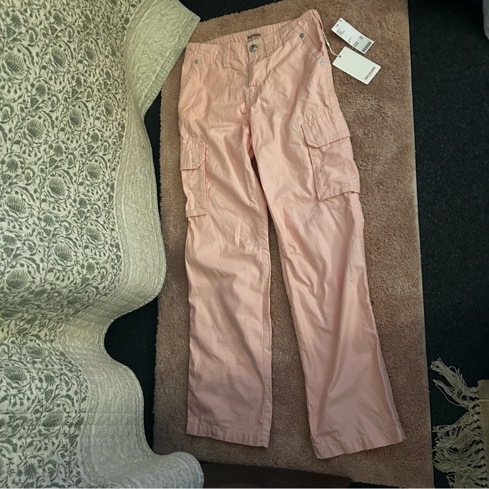 Pink Cargo Pants